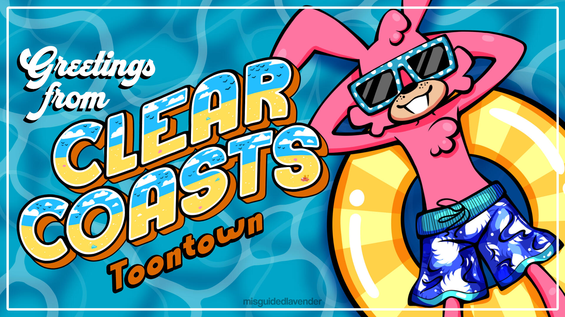 Clear Coasts Postcard